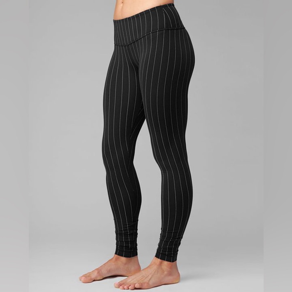 Lululemon Pinstripe Leggings *Vintage